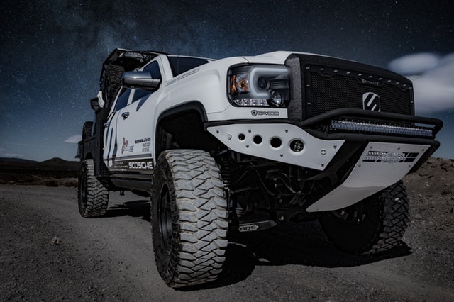 offroad vehicle with AMP Tires